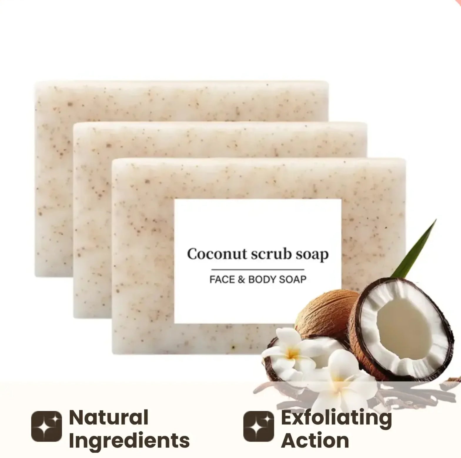 Exfoliating Coconut Soap