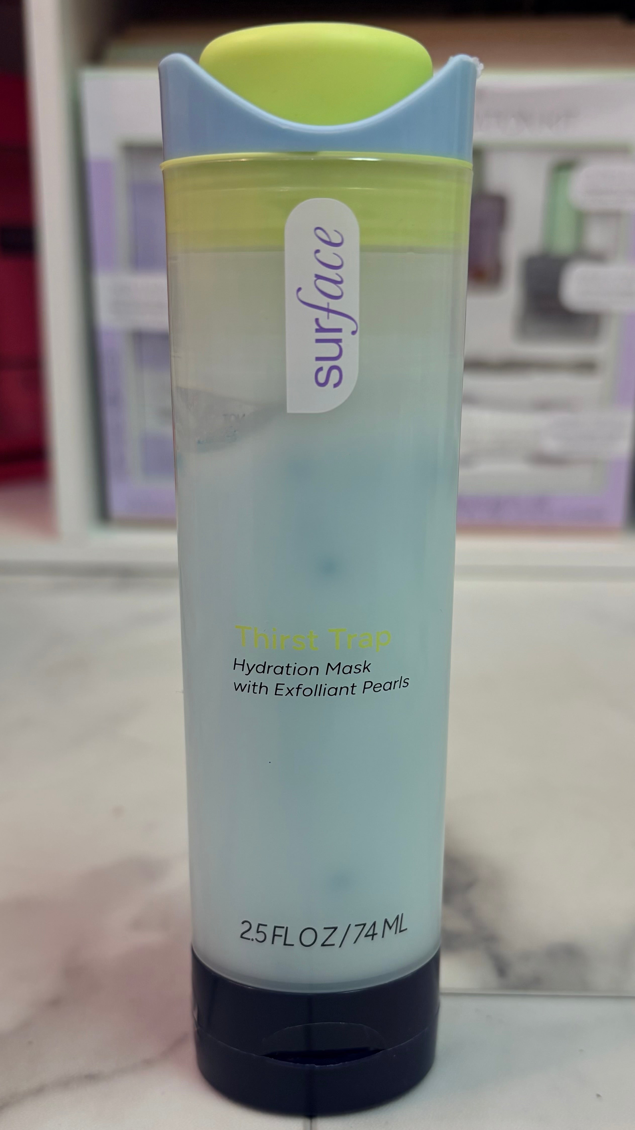 Thirst Trap hydration  mask and exfoliating micro pearls