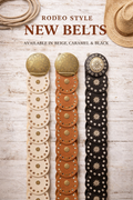 Rodeo Style Belts