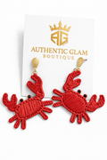crab earrings