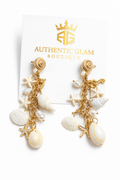 sea party earrings