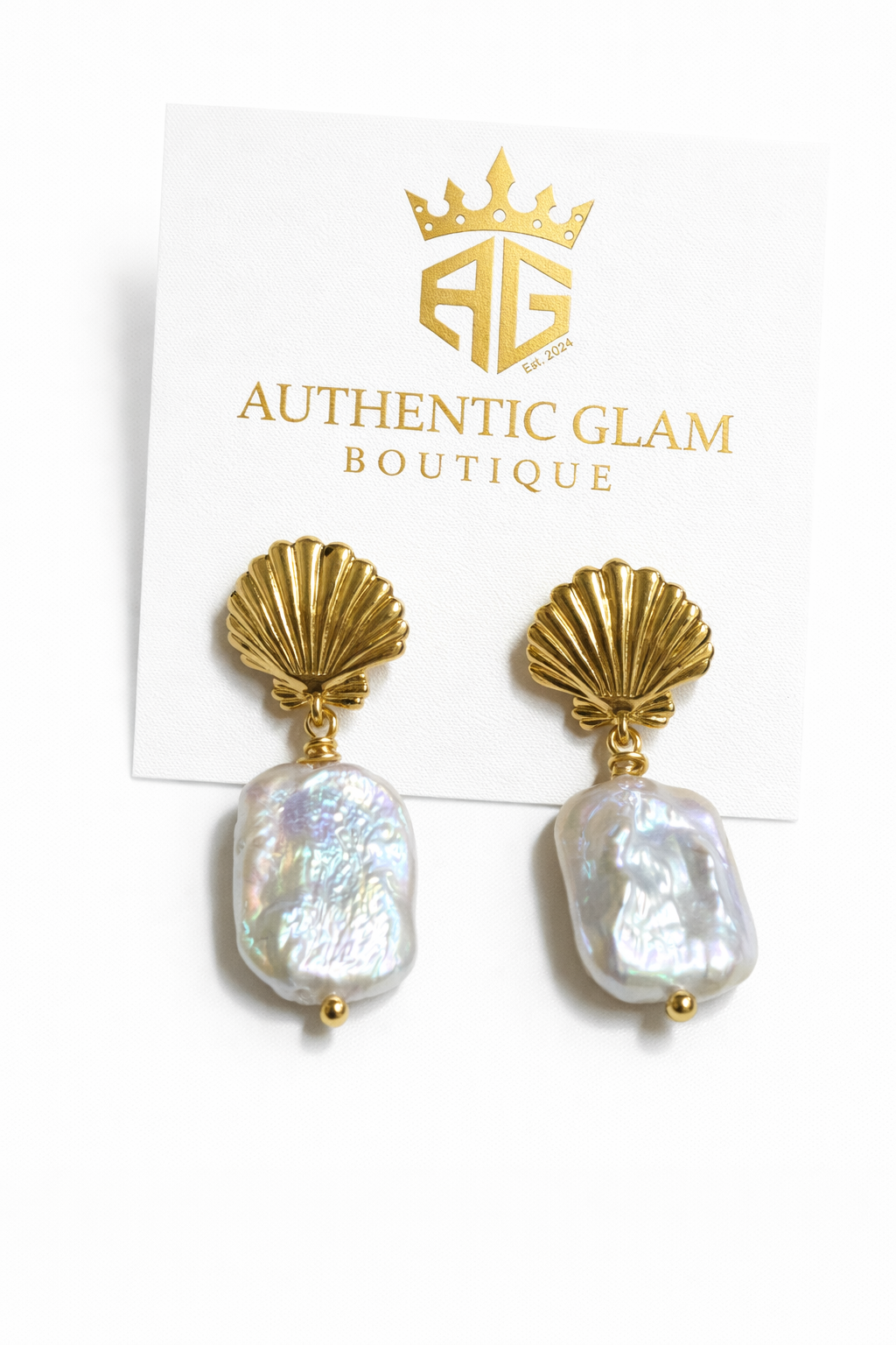 classic shells earrings