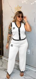 CHANEL WHITE SET