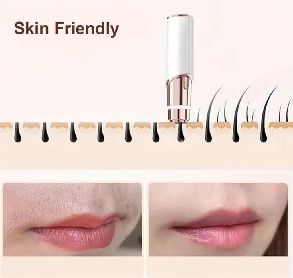 Lumi Trim 2 in 1 facial & eyebrow hair trimmer