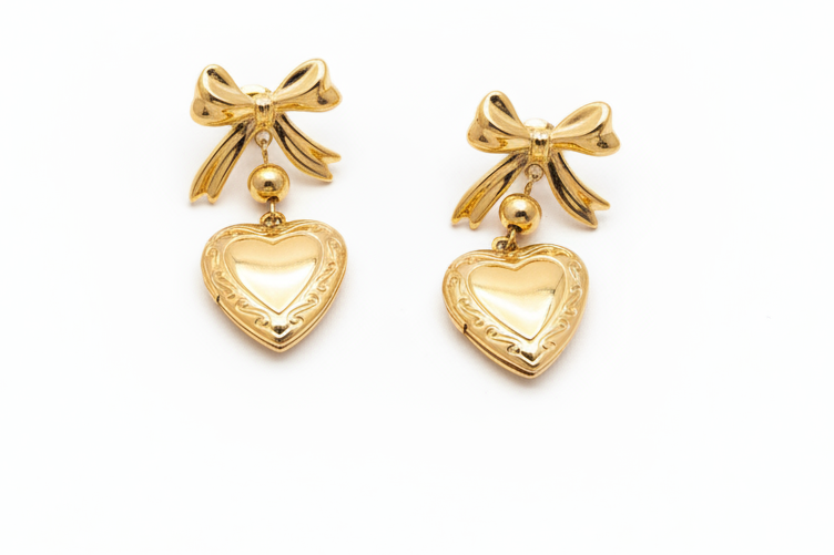 Hearts earrings
