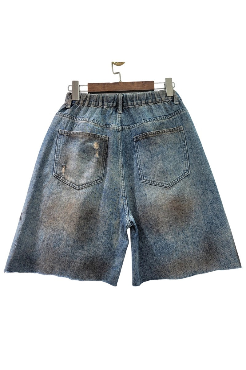Bermudas sexy floral short