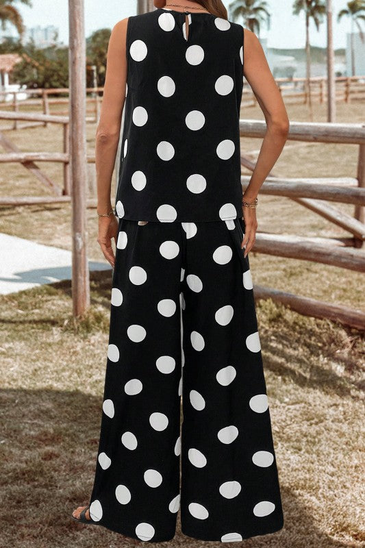 Polka dots summer set