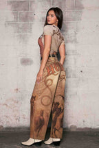 Horse Print Baggy Jeans