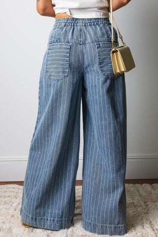 Casual Fancy Wide leg Jeans