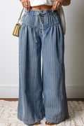 Casual Fancy Wide leg Jeans