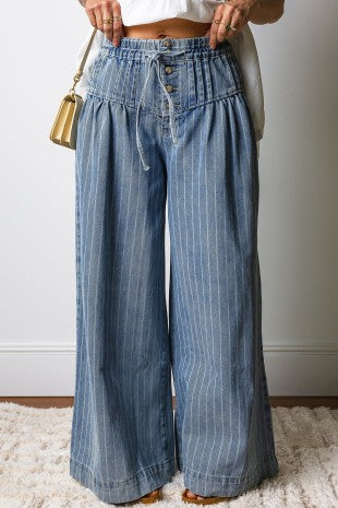 Casual Fancy Wide leg Jeans