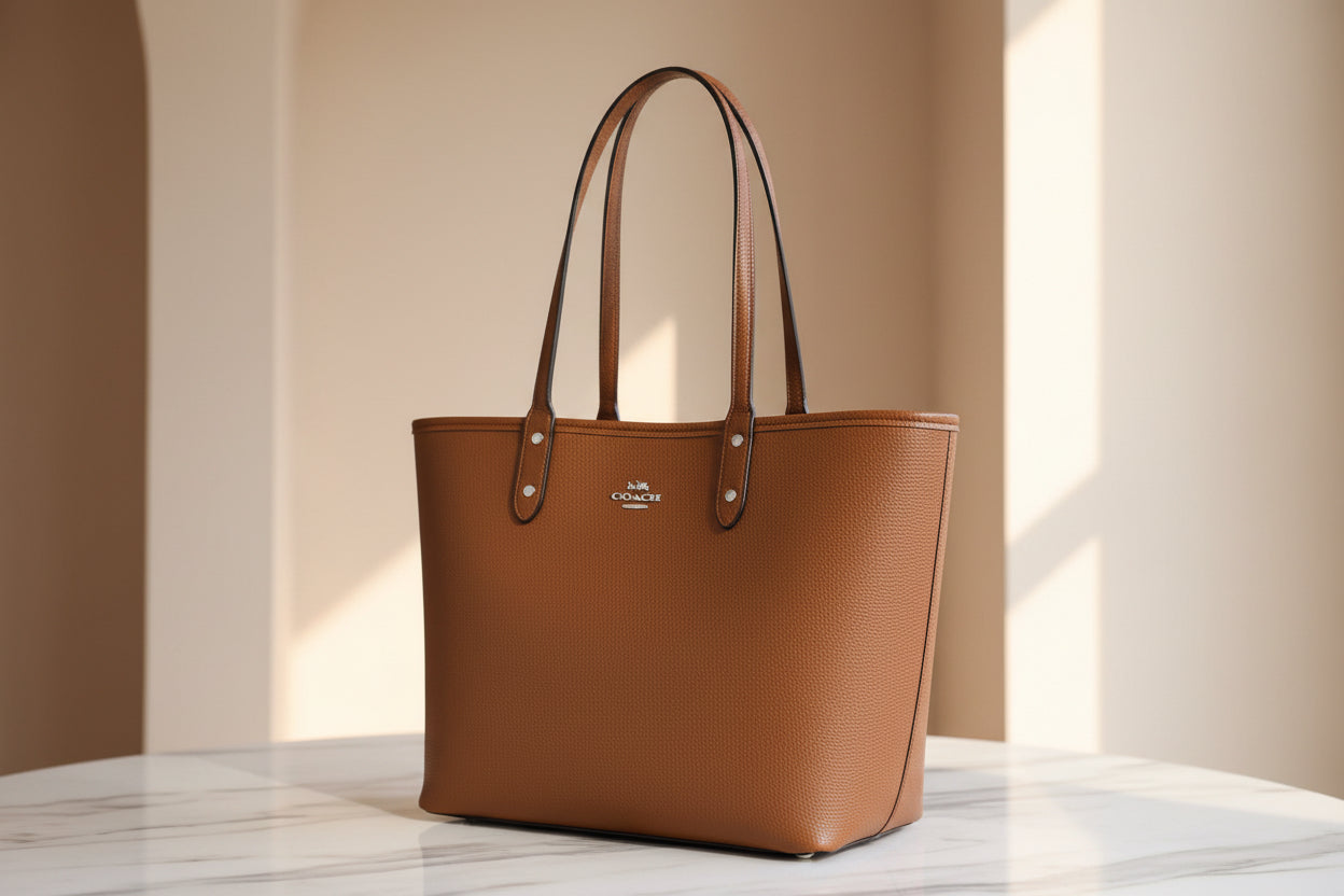 Inspire designer coa,ch  reversible bag