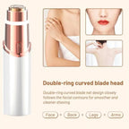 Lumi Trim 2 in 1 facial & eyebrow hair trimmer