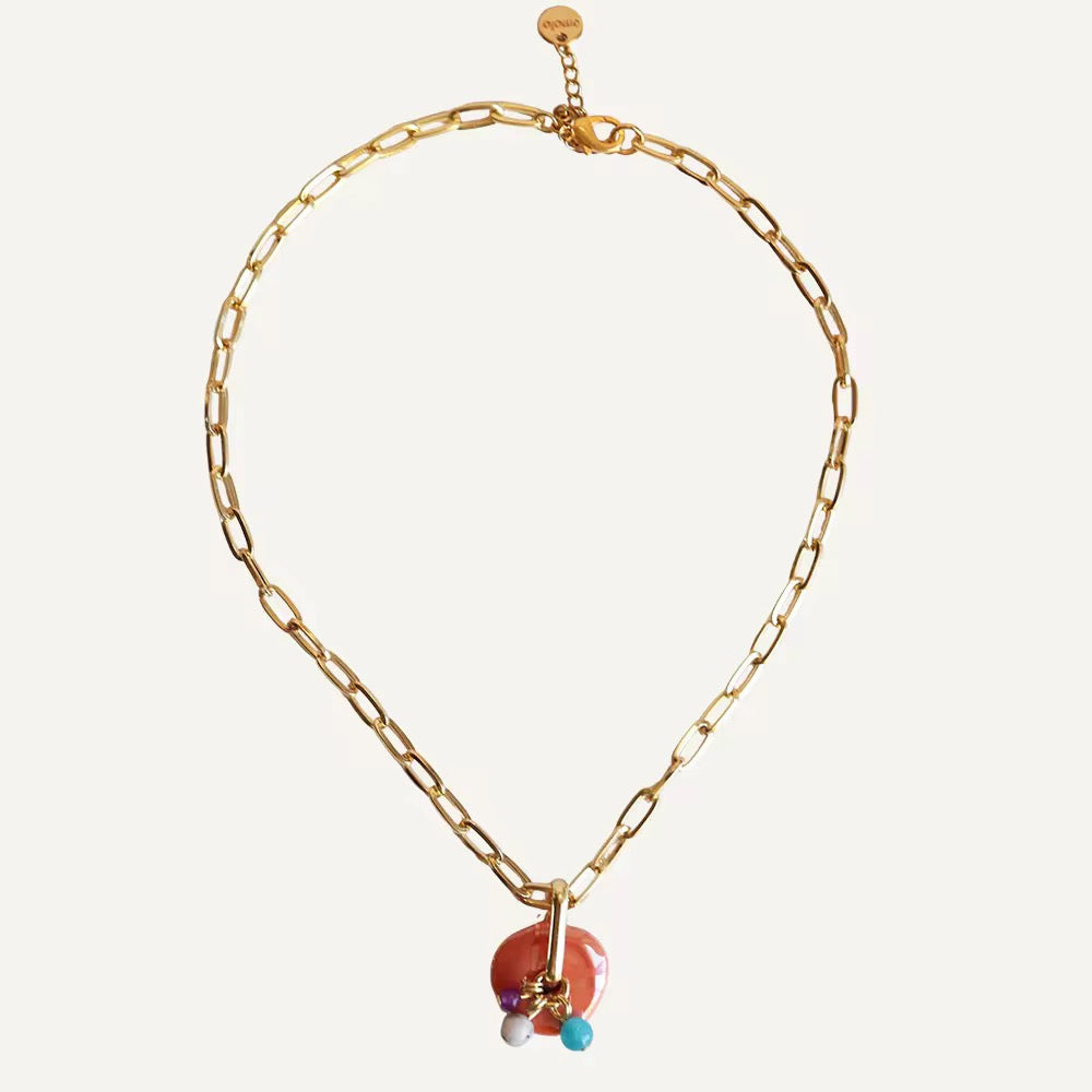 Summer colorful necklace