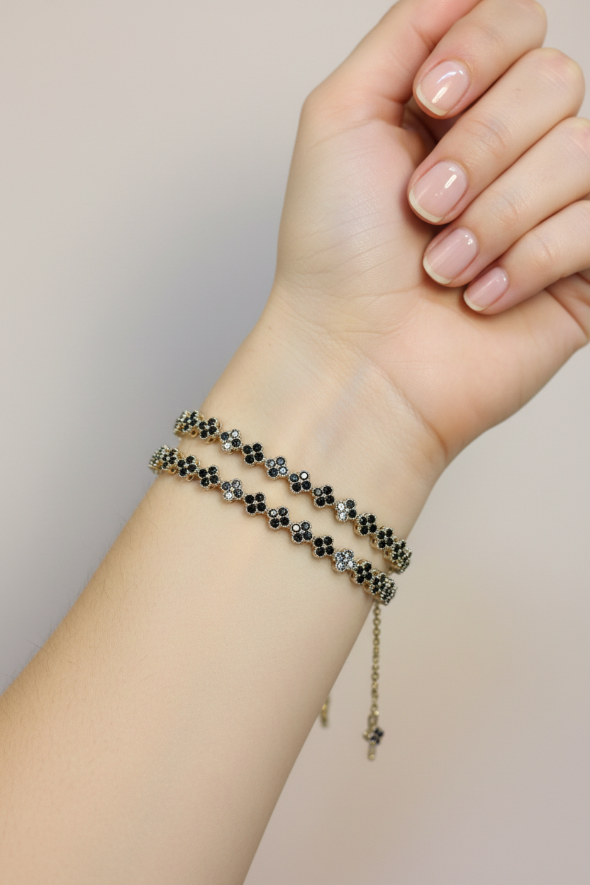 Flower bracelet