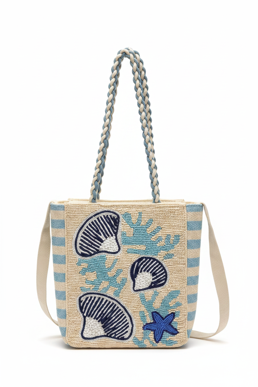 sea shell summer  bag