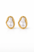 Stone earrings