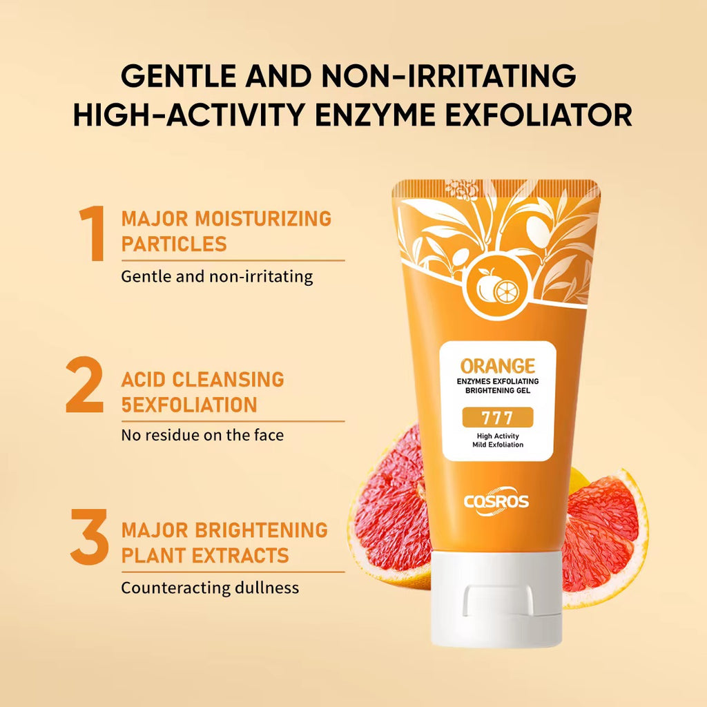 Cosros Orange Enzymes Exfoliating Brightening Gel.