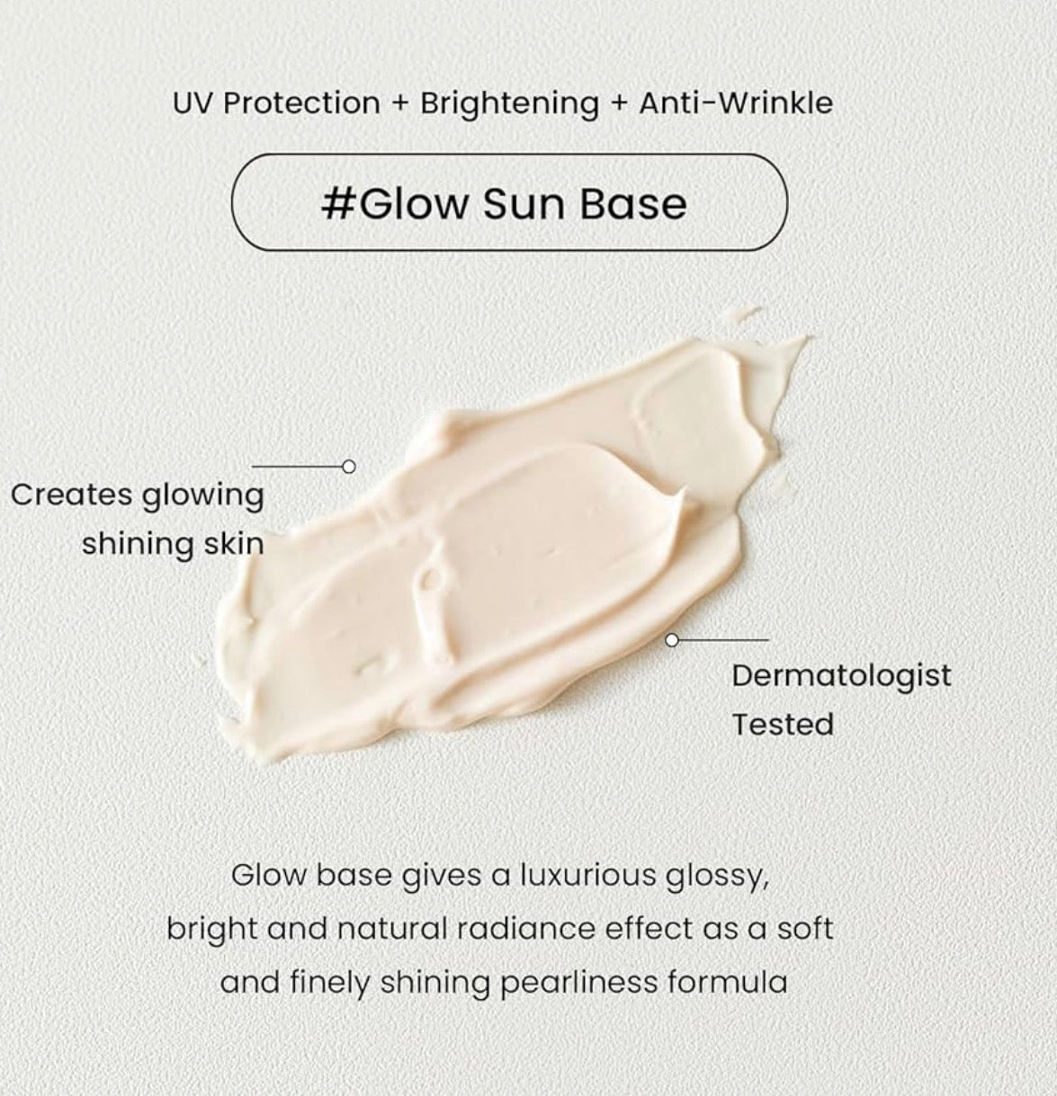 Artless Glow base (protector solar)