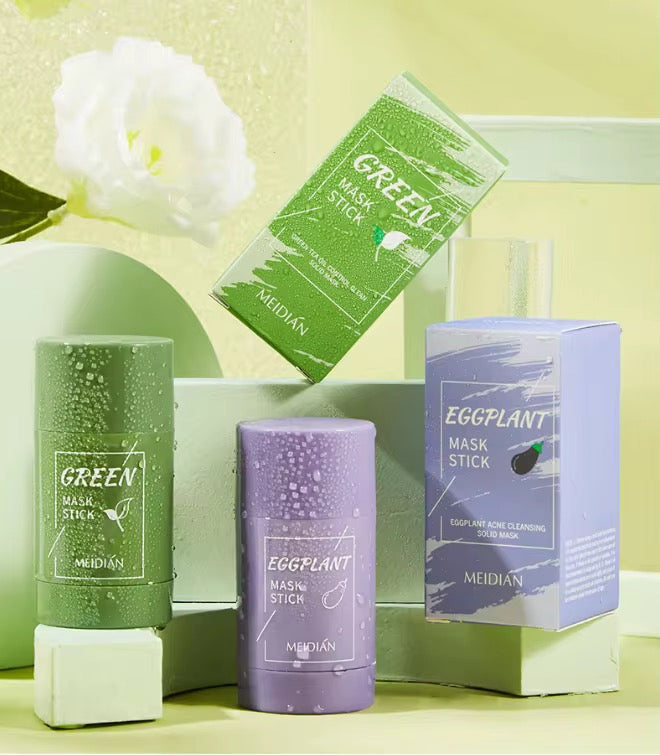 MEIDIAN Green Tea and Eggplant Bar Cleansing Mask