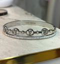 LV inspired bangle