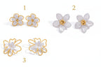 Flowers Spring Summer earrings