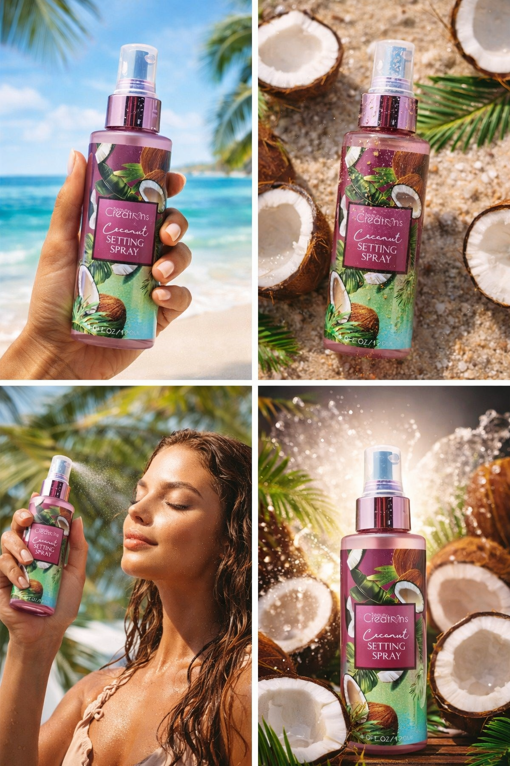 Beauty Creations coconut setting spray