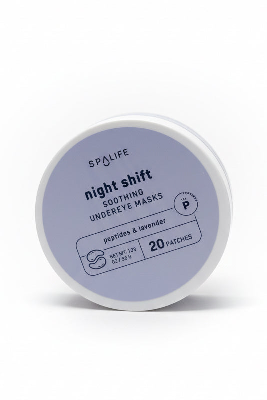 Night shift soothing under eye mask