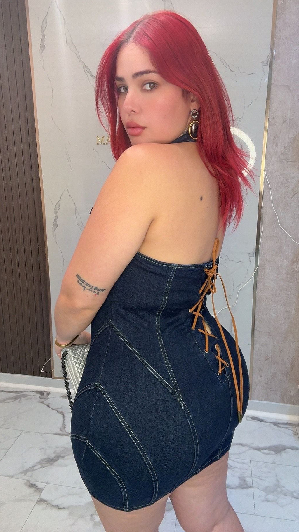 Wild Denim sexy dress