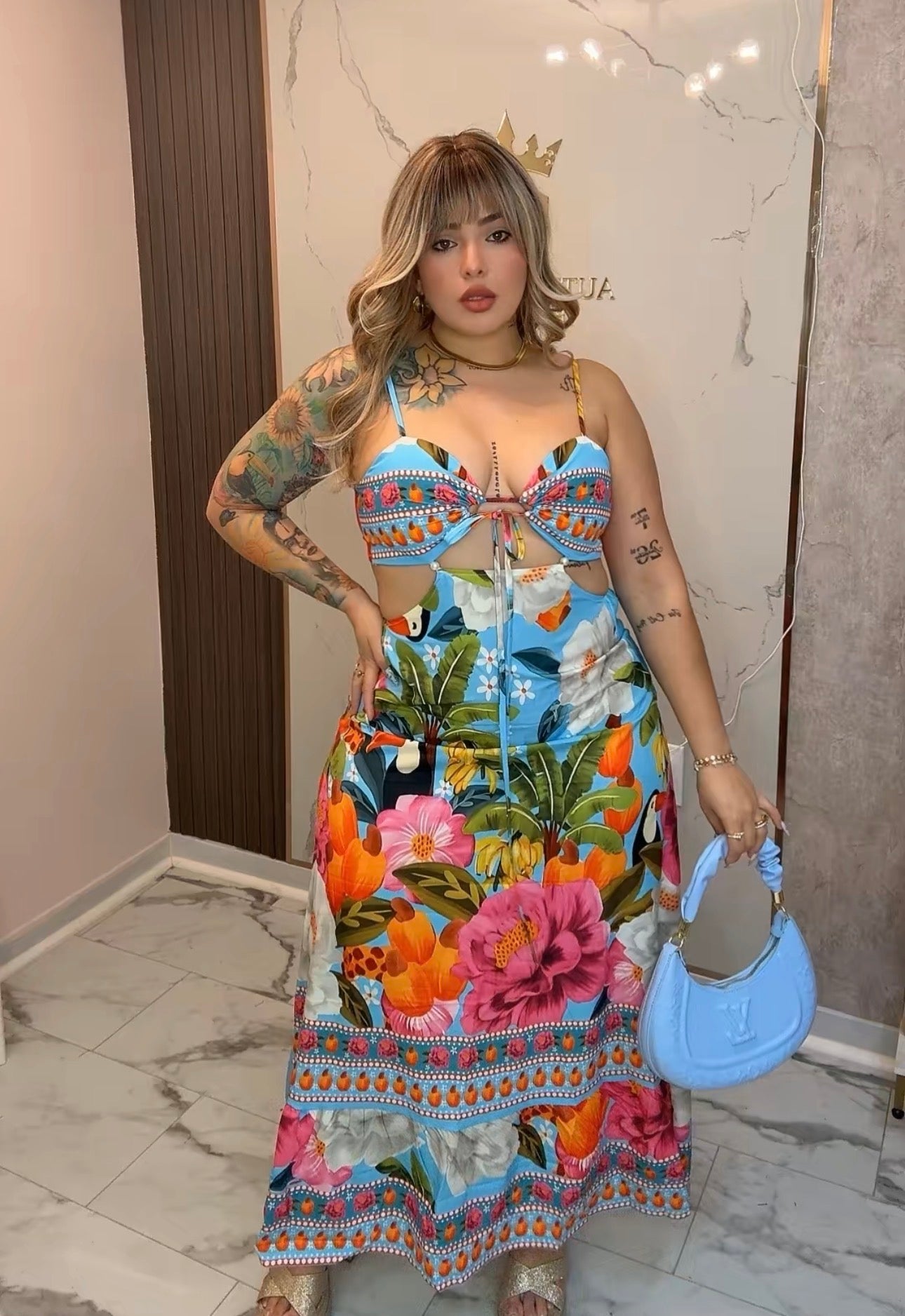 Tropical dress