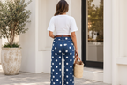 polka dot jeans