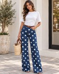 polka dot jeans
