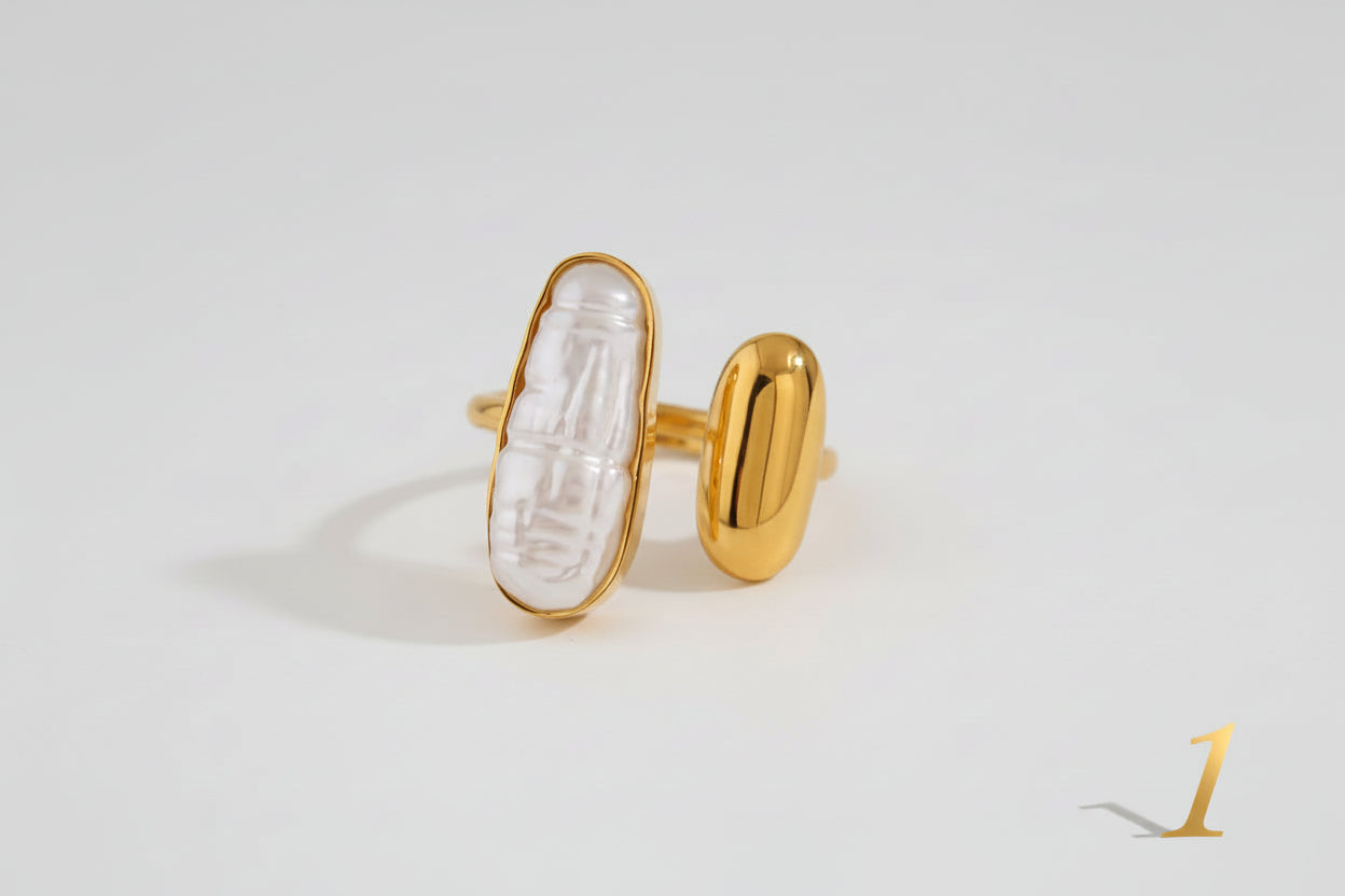 amalfi pearl ring
