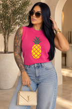 pink pineapple Top