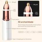 Lumi Trim 2 in 1 facial & eyebrow hair trimmer