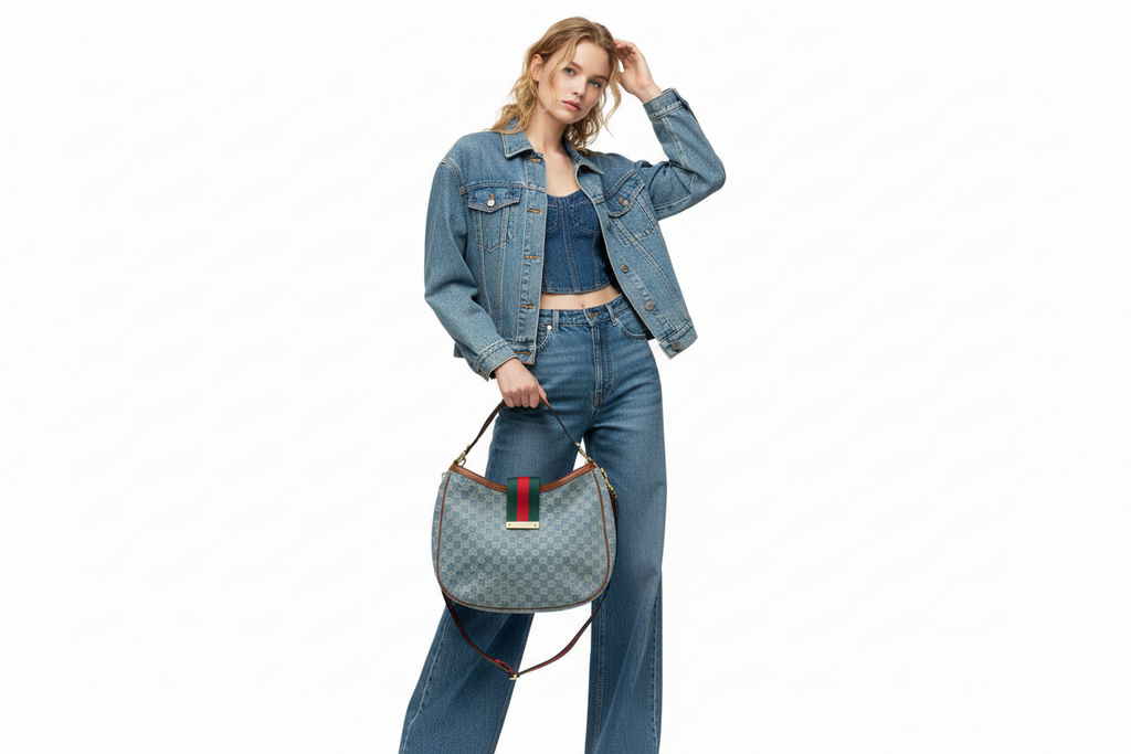 Jeans GG inspired bag