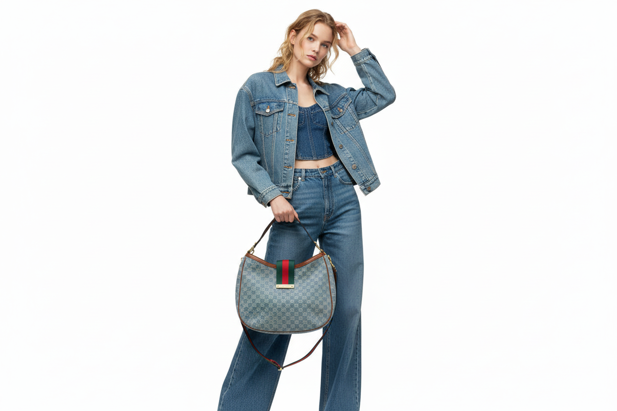 Jeans GG inspired bag