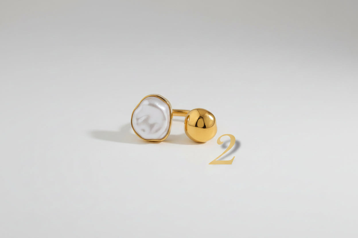amalfi pearl ring