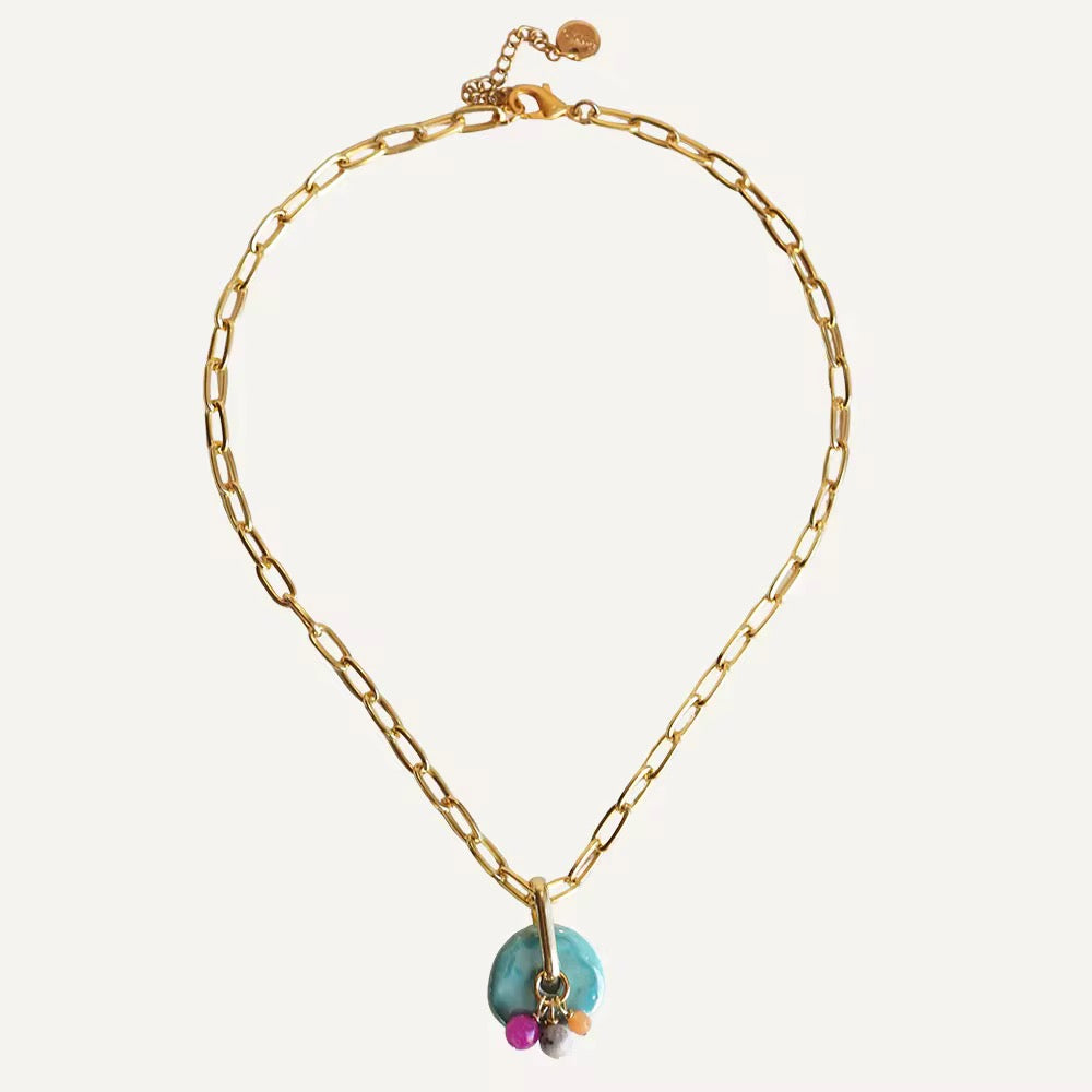 Summer colorful necklace