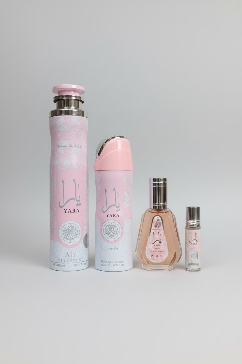 Yara Lattafa 4 pieces Set