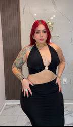 Noir seduction Dress