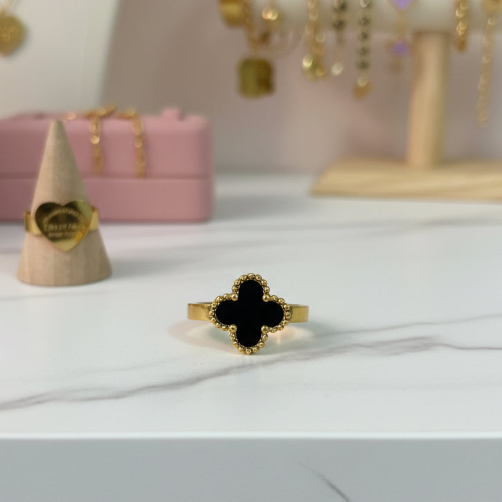 Black clover ring