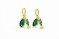 Fishbone earrings