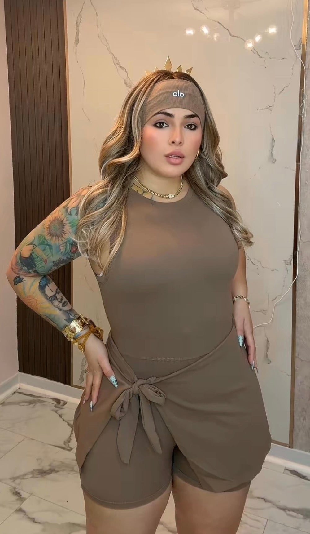 Latte Luxe romper