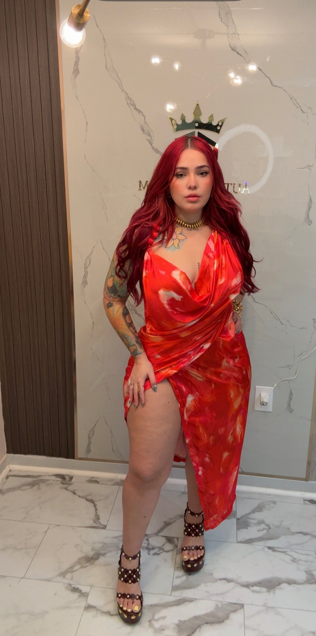 Sunset siren dress