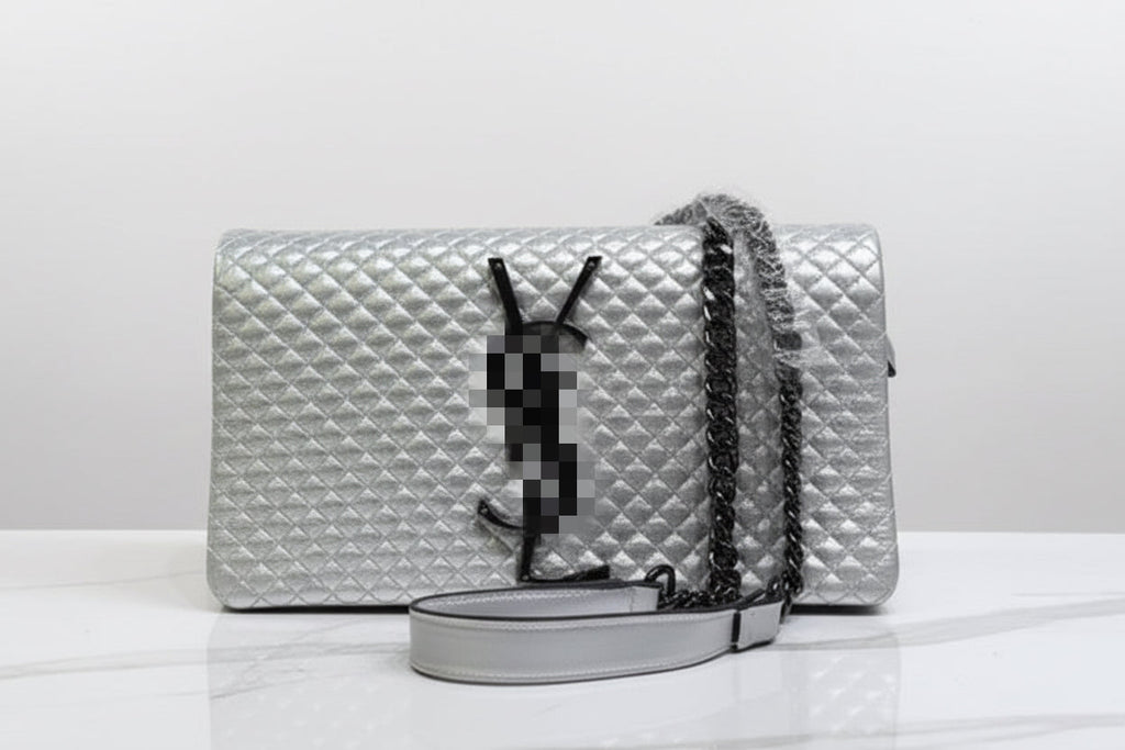 Y SL silver bag the icon