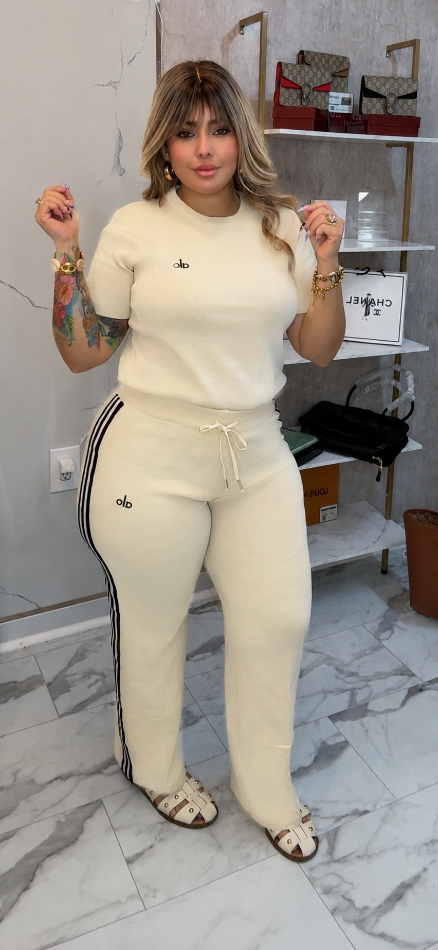 ALO beige Set