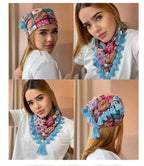 Boho style scarf necklace or hair accesories
