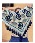 Boho style scarf necklace or Hair accesories