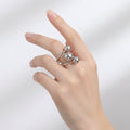 ball rings silver